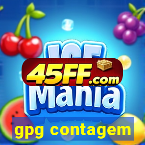 gpg contagem